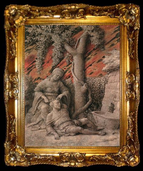 framed  Andrea Mantegna Samson and Delilah, ta009-2