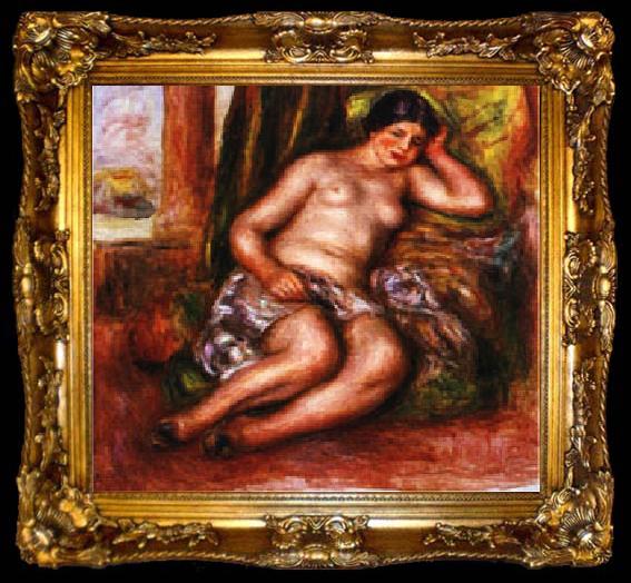 framed  Auguste renoir Sleeping Odalisque, ta009-2