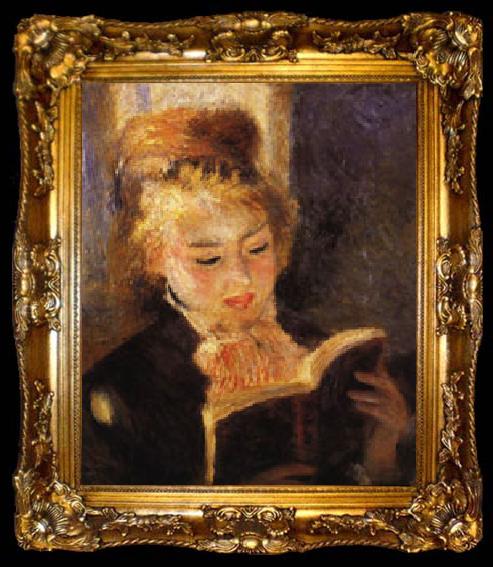 framed  Auguste renoir Woman Reading, ta009-2