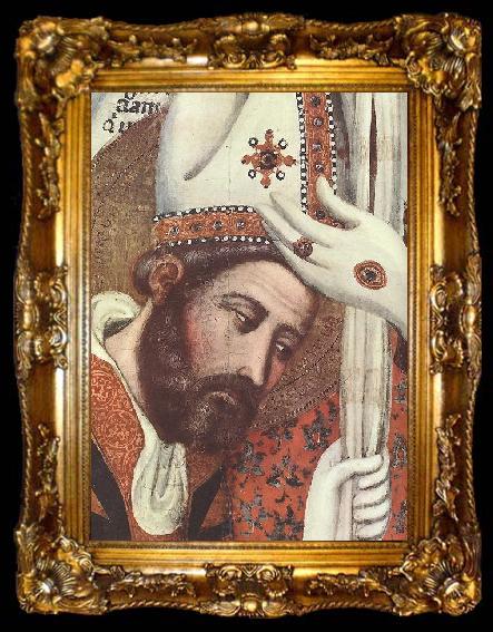 framed  BASSA, Arnaldo The Consecration of St Marcus (detail), ta009-2