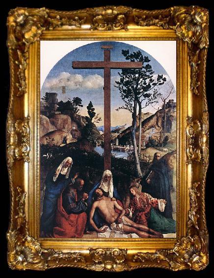 framed  BELLINI, Giovanni Deposition nwr, ta009-2