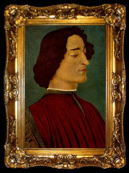 framed  BOTTICELLI, Sandro Giuliano de Medici, ta009-2