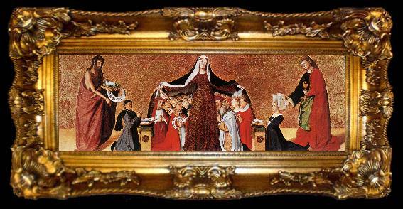 framed  CHARONTON, Enguerrand The Virgin of Mercy kjgu, ta009-2