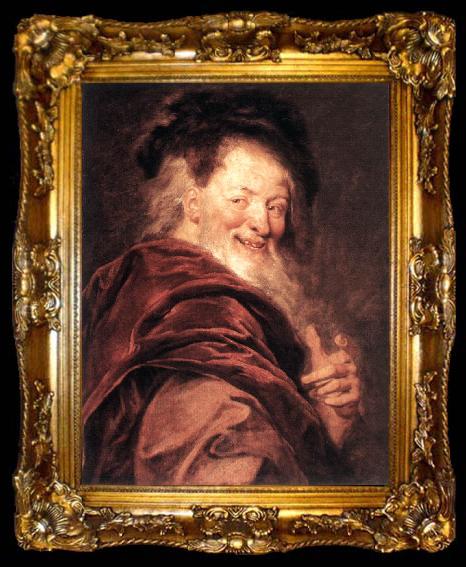 framed  COYPEL, Antoine Democritus dgf, ta009-2