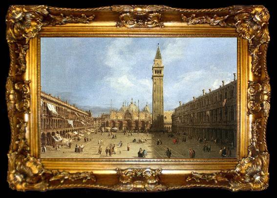 framed  Canaletto Piazza San Marco f, ta009-2