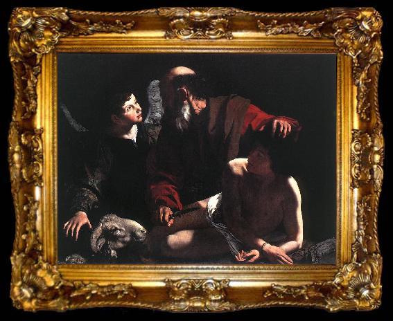 framed  Caravaggio The Sacrifice of Isaac dfg, ta009-2