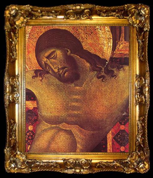 framed  Cimabue Crucifix (detail) fdg, ta009-2