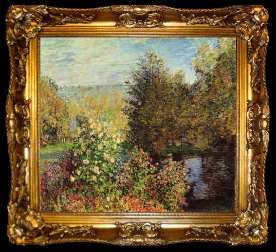 framed  Claude Monet Corner of the Garden at Mont Geron, ta009-2