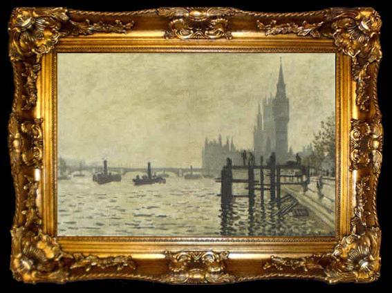 framed  Claude Monet The Thames Below Westminster, ta009-2