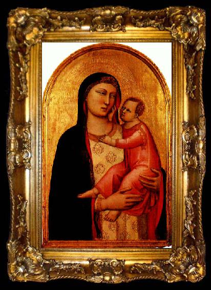 framed  DADDI, Bernardo Madonna and Child dg, ta009-2
