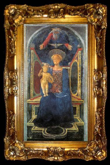 framed  DOMENICO VENEZIANO Madonna and Child sd, ta009-2