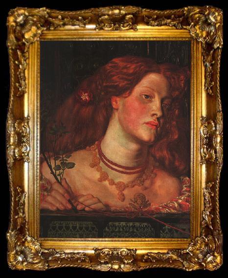 framed  Dante Gabriel Rossetti Fair Rosamund, ta009-2