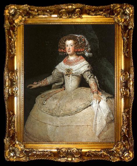 framed  Diego Velazquez Maria Teresa of Spain, ta009-2