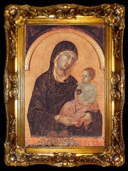 framed  Duccio di Buoninsegna Polyptych No. 28 (detail) dfgn, ta009-2