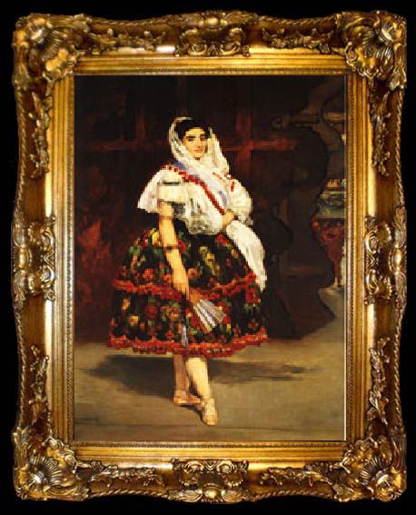 framed  Edouard Manet Irma Brunner, ta009-2
