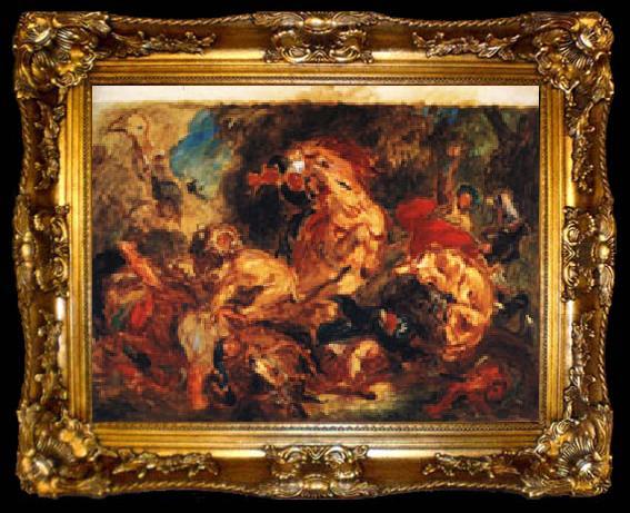 framed  Eugene Delacroix Charenton Saint Maurice, ta009-2