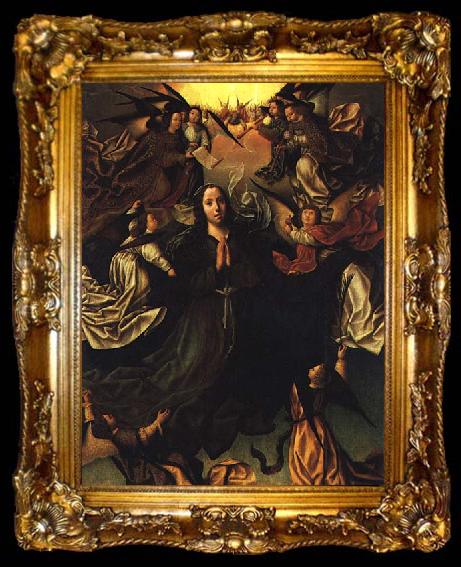 framed  FERNANDES, Vasco Assumption of the Virgin  dfg, ta009-2