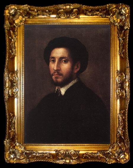 framed  FOSCHI, Pier Francesco Portrait of a Man sdgh, ta009-2