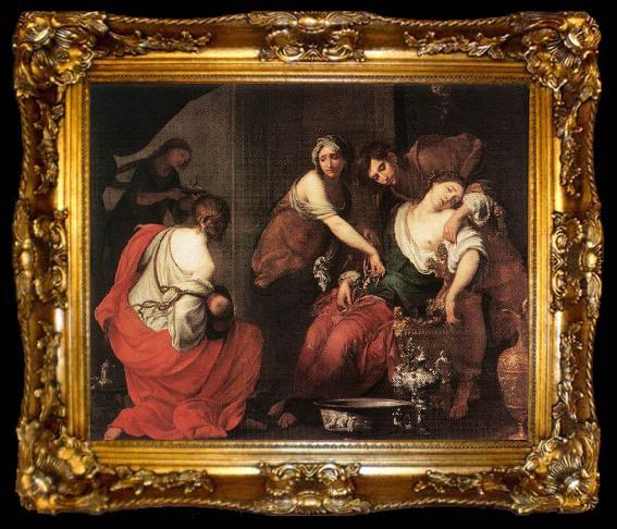 framed  FURINI, Francesco The Birth of Rachel dgs, ta009-2