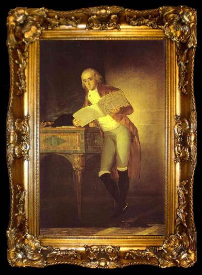 framed  Francisco Jose de Goya Duke of Alba., ta009-2