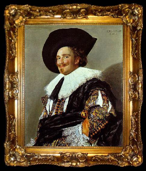 framed  Frans Hals The Laughing Cavalier, ta009-2