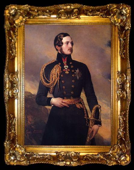 framed  Franz Xaver Winterhalter Prince Albert, ta009-2