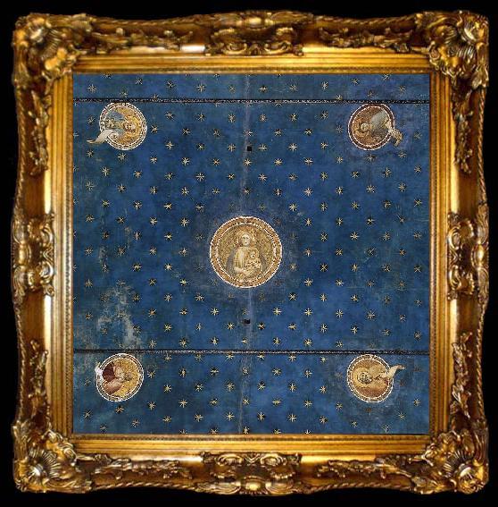 framed  GIOTTO di Bondone Vault fgt, ta009-2
