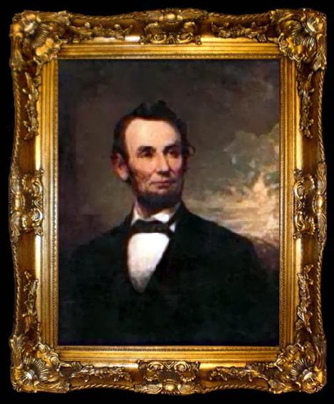 framed  George H Story Abraham Lincoln, ta009-2
