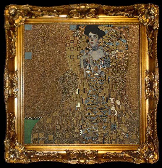 framed  Gustav Klimt Adele Bloch-Bauer I, ta009-2