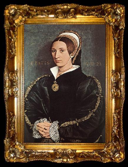 framed  HOLBEIN, Hans the Younger Portrait of Catherine Howard s, ta009-2