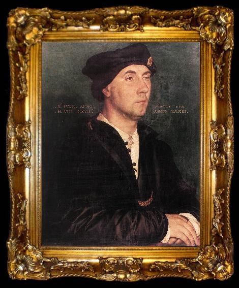 framed  HOLBEIN, Hans the Younger Sir Richard Southwell sg, ta009-2