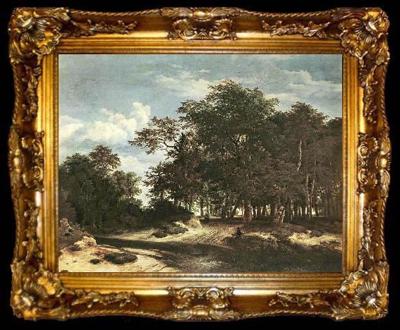 framed  Jacob van Ruisdael The Large Forest, ta009-2
