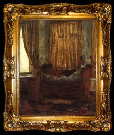 framed  James Ensor The Lady in Distress, ta009-2