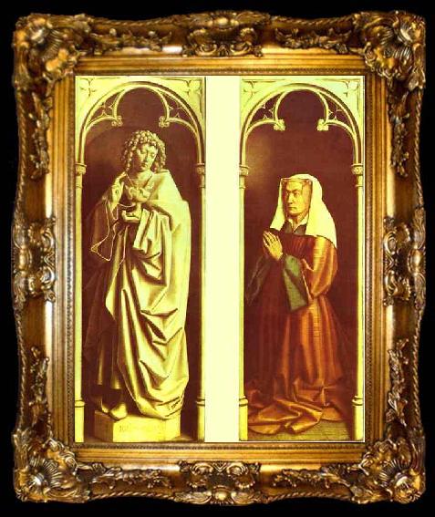 framed  Jan Van Eyck The Ghent Altar e5, ta009-2