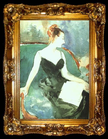 framed  John Singer Sargent Madame Pierre Gautreau, ta009-2