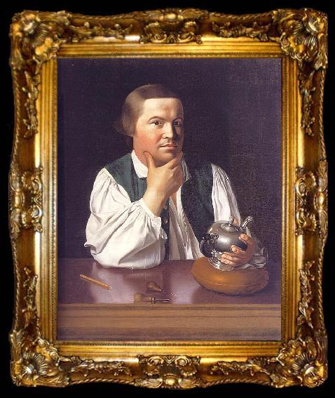 framed  John Singleton Copley Paul Revere, ta009-2