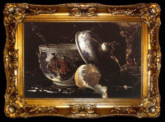 framed  KALF, Willem Still-Life with Drinking-Horn gg, ta009-2