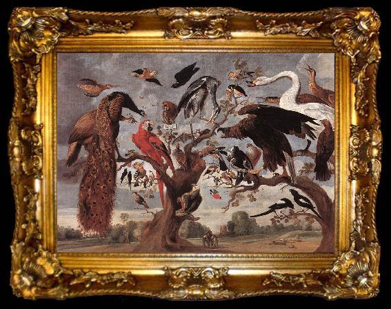 framed  KESSEL, Jan van The Mockery of the Owl sg, ta009-2