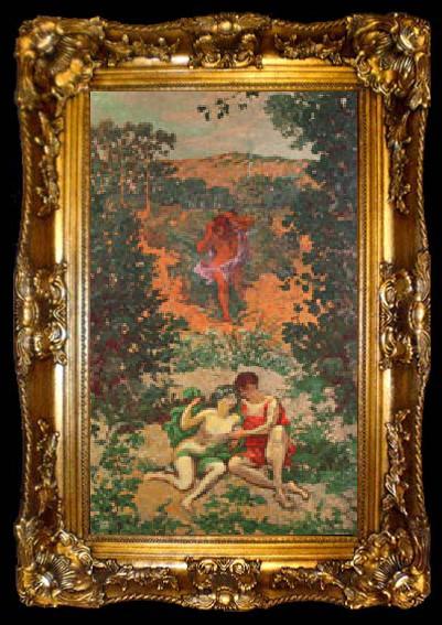 framed  Ker-Xavier Roussel Polyphemus, ta009-2