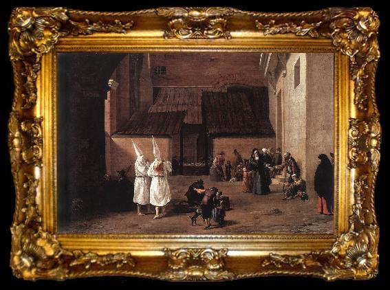 framed  LAER, Pieter van The Flagellants sg, ta009-2