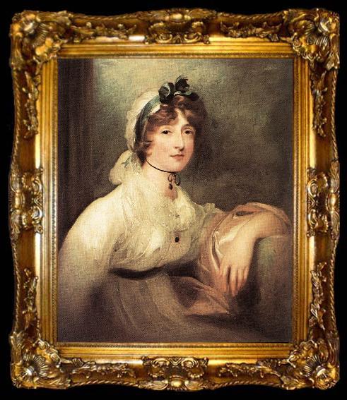 framed  LAWRENCE, Sir Thomas Diana Sturt, Lady Milner sg, ta009-2