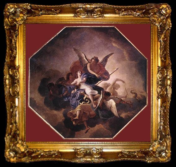 framed  LE BRUN, Charles The Triumph of Faith  fs, ta009-2