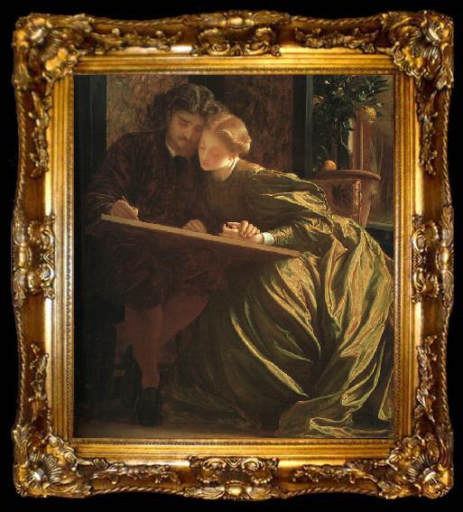 framed  Lord Frederic Leighton The Painter