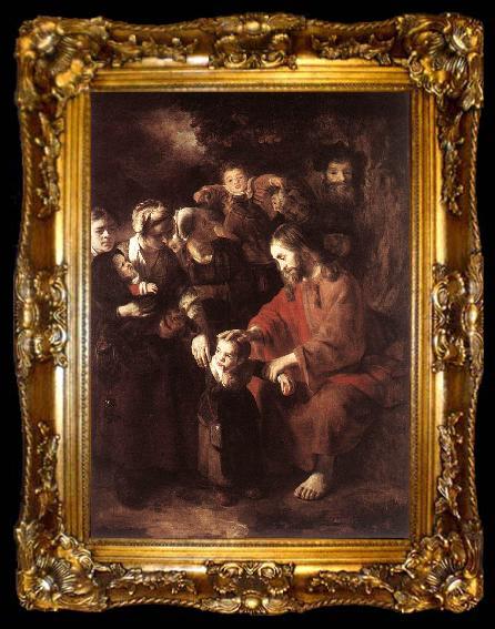 framed  MAES, Nicolaes The Idle Servant st, ta009-2