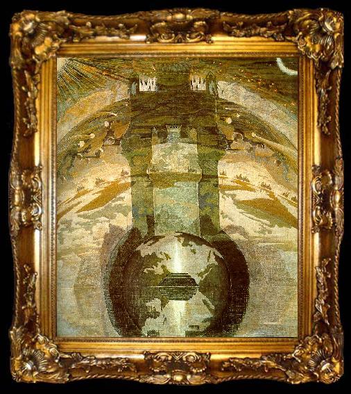 framed  Mikolajus Ciurlionis Rex, ta009-2