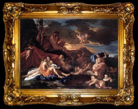 framed  Nicolas Poussin Acis and Galatea, ta009-2