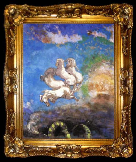 framed  Odilon Redon Apollo