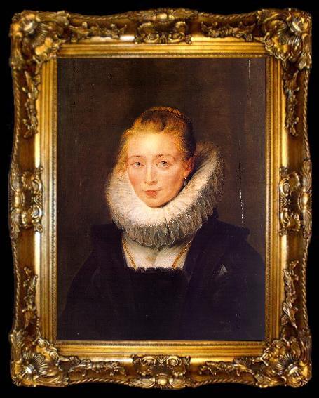 framed  Peter Paul Rubens The Maid of Honor to the Infant Isabella, ta009-2