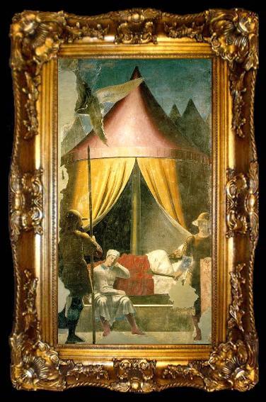 framed  Piero della Francesca Constantine s Dream, ta009-2