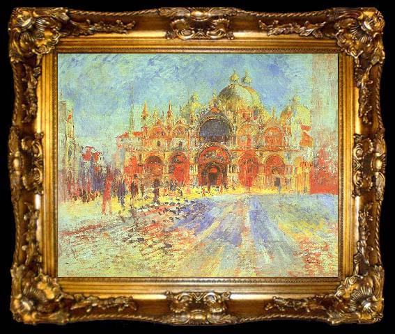 framed  Pierre Renoir Venezia-Piazza San Marco, ta009-2